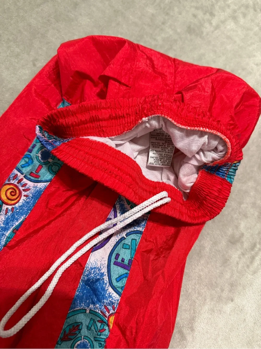 Vintage 90's JPI Company Graphic Tracksuit Set Bright Colorblock Windbreaker Set